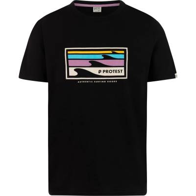 Protest Мъжка тениска Protest PRTHanwell T-shirt - True Black (216-8181-0712)