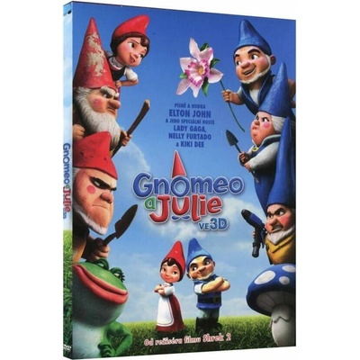 Gnomeo a Julie 3D DVD