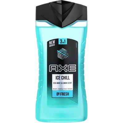 AXE ice chill Душ гел 3в1 за мъже, 250мл