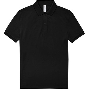 B&C Collection B&c my polo 210 / Мъжка поло тениска с къс ръкав, изработена от плътен памук - черна l (01u42600203)