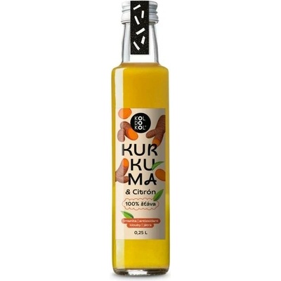 Koldokol BIO kurkumová šťáva s citronem 0,25 l