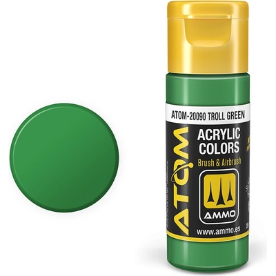 AMMO by MIG Jimenez ATOM COLOR Troll Green 20ml