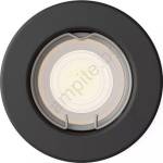 Philips - LED RGBW димируемо вградено таванно осветително тяло PERIDOT 1xGU10/6, 5W/230V черно (LEDP7276)