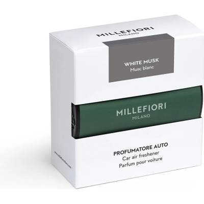 Millefiori Milano Vôňa do auta Icon Classic White Car Air Freshener 47 g