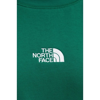 The North Face Суичър The North Face Essential Crew в зелено с изчистен дизайн NF0A89EPNL11 (NF0A89EPNL11)