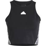 adidas Дамски потник Adidas Future Icons 3-Stripes Tank Top Womens - Black/White