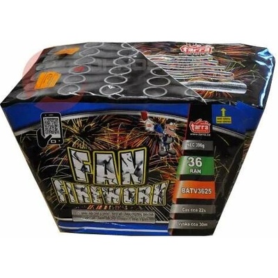 Tarra pyrotechnik Tichý ohňostroj FAN FIREWORKS TICHÝ OHŇOSTROJ 36 ran