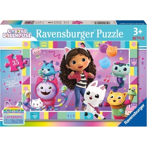 Ravensburger Пъзел Ravensburger от 35 части - Къщичката за кукли на Габи (12004023) - baby