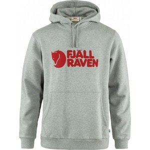 Fjällräven Мъжки суичър Fjällräven Fjällräven Logo Hoodie - Grey / Melange (017-2537-0213)
