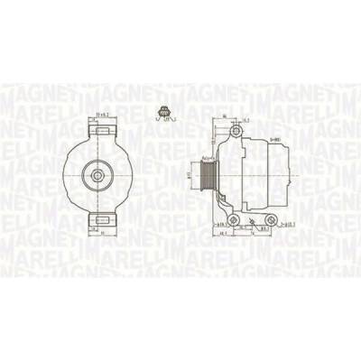 generátor MAGNETI MARELLI 063731636010