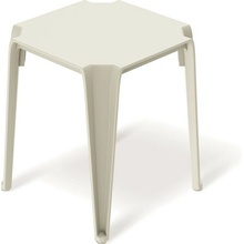 Prosperplast Záhradný odkladací stolík LOTTIES 39,6x39,6x46,5 cm béžový