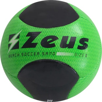 Image 1 of ZEUS Футболна топка Zeus Beach Soccer Football Neon Green Black