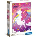 Clementoni Пъзел 500 части Еднорог Fantastic animals Unicorn Клементони Clementoni 35100
