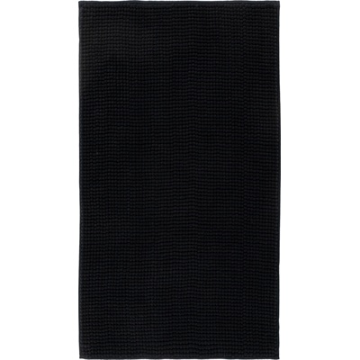 Lalee Постелка за баня Monza MON 400, 50x90, черна (MON400BLA5090)