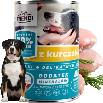 Frendi kúsky v jemnej omáčke s kuracím mäsom 400 g
