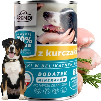 Frendi kúsky v jemnej omáčke s kuracím mäsom 400 g