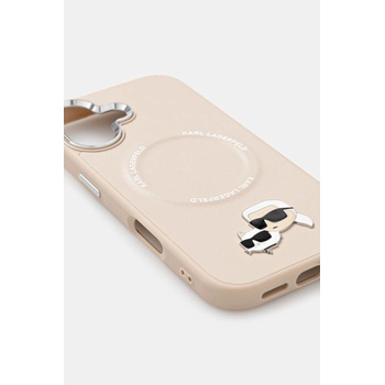 KARL LAGERFELD Кейс за телефон Karl Lagerfeld iPhone 17 (KLHMP17SPSMLRKCE)