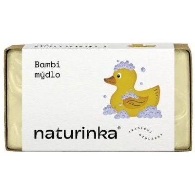 Naturinka Přírodní tuhé mýdlo pro děti Bambi 110 g