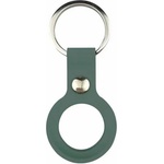 JC Силиконов ключодържател за Apple AirTag - JC AirTag Silicone Keyring (тъмнозелен)