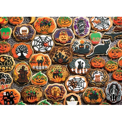 Cobble Hill - Puzzle Halloween Cookies - 1 000 piese