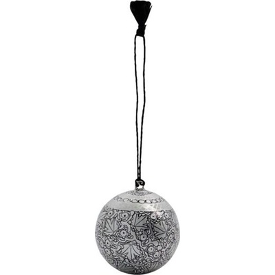 Vánoční ozdoba House Doctor ORNAMENT 5cm stříbrná – Zboží Dáma
