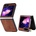 Samsung Galaxy Z Flip6 ЕAZNS Удароустойчив Кожен Калъф и Протектор