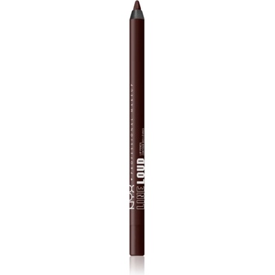NYX Professional Makeup Line Loud Vegan молив-контур за устни с матиращ ефект цвят 35 - No Wine Ing 1, 2 гр