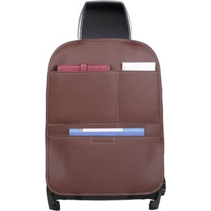  Сгъваем органайзер за седалката на автомобил - Multifunctional Car Seat Organizer (кафяв)