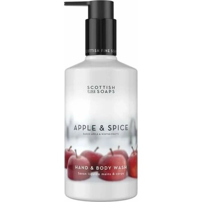 Scottish Fine Soaps Apple & Spice sprchový gél na ruky a telo 300 ml