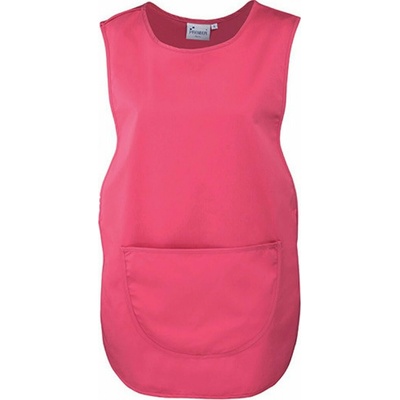 Premier Workwear Dámský tabard s velkou nakládanou kapsou fuchsiová Pantone 219 S PW171