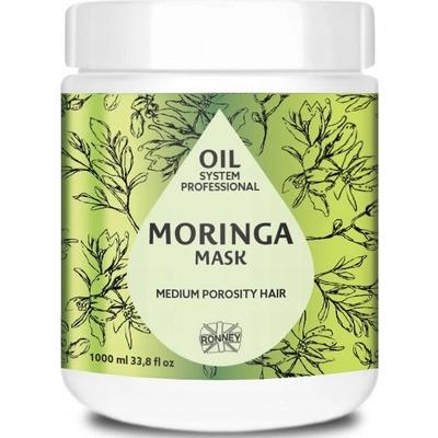Ronney Oil System MORINGA maska na vlasy 1000 ml