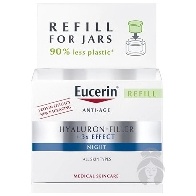 Eucerin Hyaluron Filler + 3 x Effect noční krém 50 ml