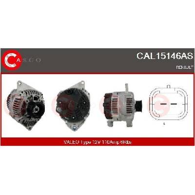 Generátor CASCO CAL15146AS