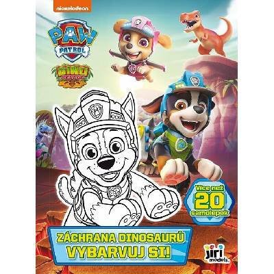 Jiri Models Tlapková patrola Vybarvuj si! Záchrana Dinosaurů