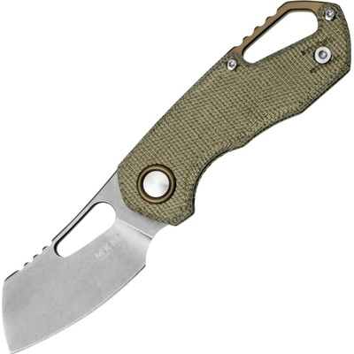 MKM ISONZO M390 Green canvas micarta BÖHLER M390 MK FX03M-2GC