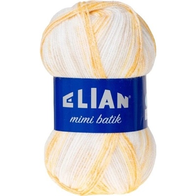 VSV Pletací příze Elian Mimi batik 32462 - žlutá