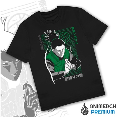 Naruto Tričko Shikamaru Silent Strategist PREMIUM