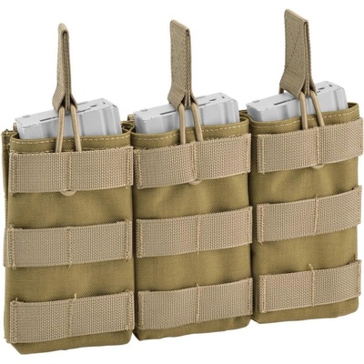 Defcon5 na 3 zásobníky typu M4/AK47/SA58 otevřená Coyote Tan
