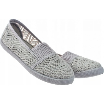 Baleríny dětské tenisky krajkové ažurové 6275