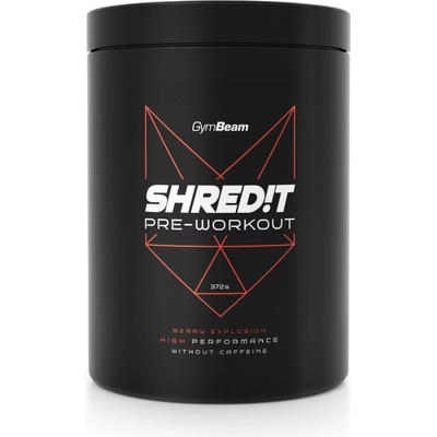 GymBeam SHRED!T pre-workout 372 g – Zbozi.Blesk.cz