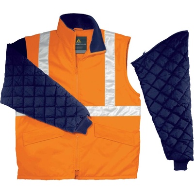 Delta Plus reflexná vesta FREEWAY Fluo-oranžová
