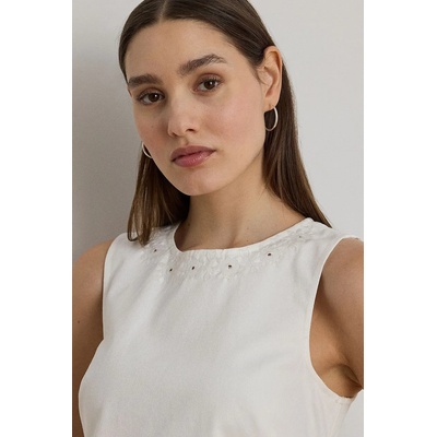 Ralph Lauren Памучна рокля Lauren Ralph Lauren (200978820)