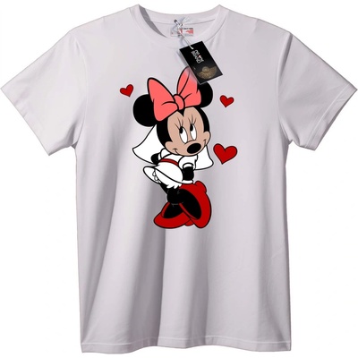 NOONEBRAND Тениска с Мини Маус - 2XL, Black