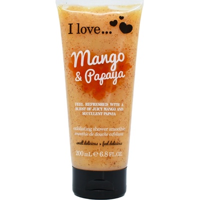 I love Mango & Papaya Exfoliating Shower Smoothie Peeling 200 ml