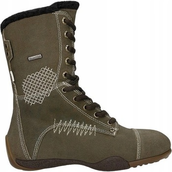 Bartek dívčí kozačky s oteplením zelené