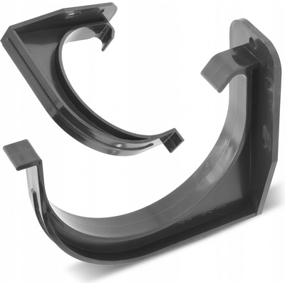 Bryza PVC žľabový hák Ø 125 mm RAL 7021 antracit