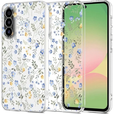 Tech-Protect Калъф Tech-Protect FlexAir за Samsung Galaxy A56 5G - Маргаритки с листа (5906302362134)