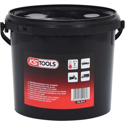 KS Tools 100.4015 Montážna pasta na pneumatiky čierna 5 kg