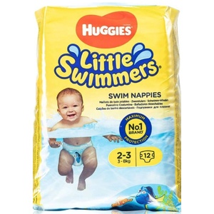 Huggies Little Swimmers 2-3 (3-8 кг) 12 бр