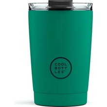 Cool Bottles třívrstvý termohrnek Vivid quertzal 330 ml